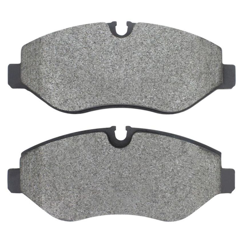 MPA 1003-1316M Quality-Built Black Series Semi-Metallic Brake Pads w/ Hardware