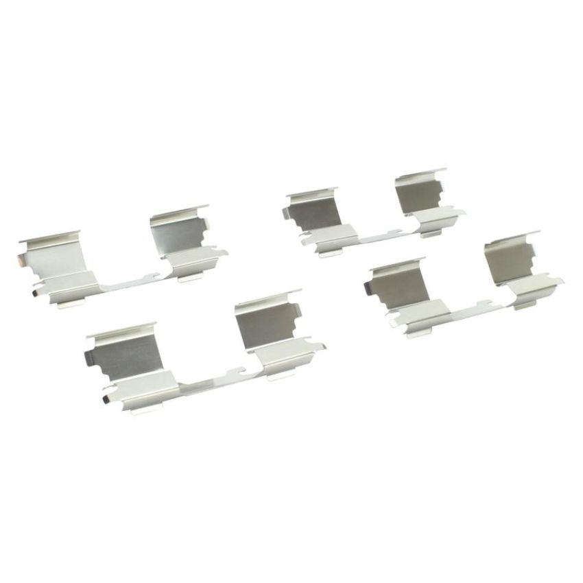 MPA 1003-1316M Quality-Built Black Series Semi-Metallic Brake Pads w/ Hardware