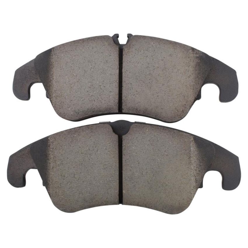 MPA 1003-1322AM Quality-Built Black Series Semi-Metallic Brake Pads w/ Hardware