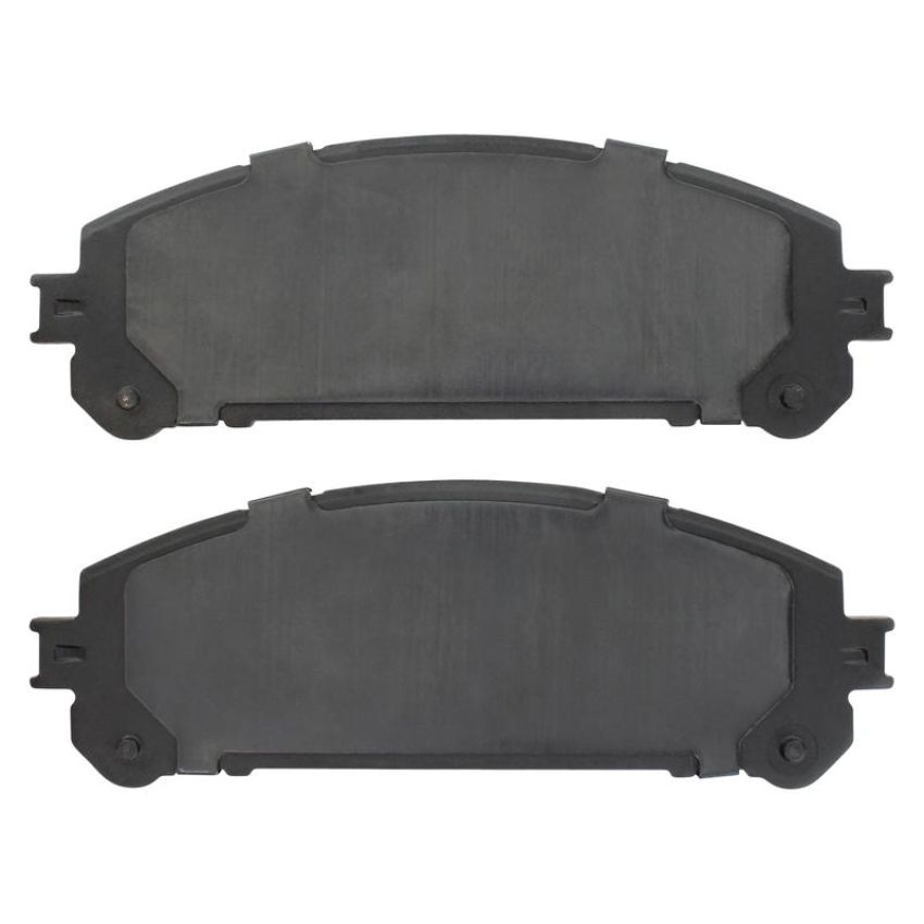 MPA 1003-1324C Quality-Built Black Series Ceramic Brake Pads w/ Hardware