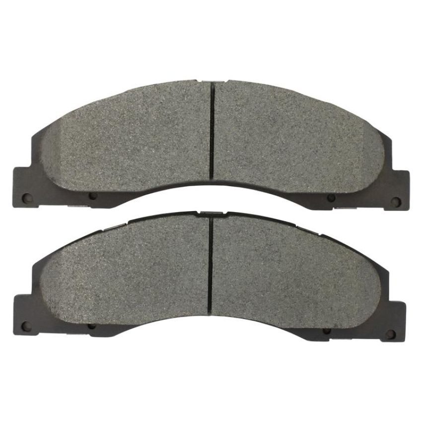 MPA 1003-1328M Quality-Built Black Series Semi-Metallic Brake Pads w/ Hardware