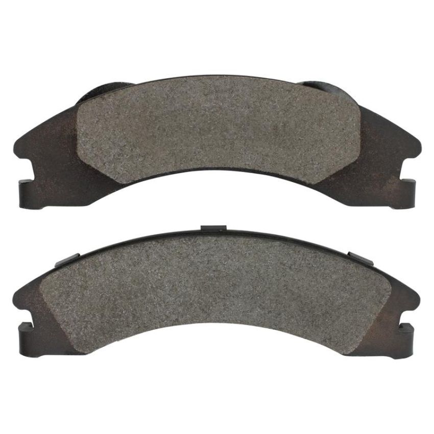 MPA 1003-1329M Quality-Built Black Series Semi-Metallic Brake Pads w/ Hardware