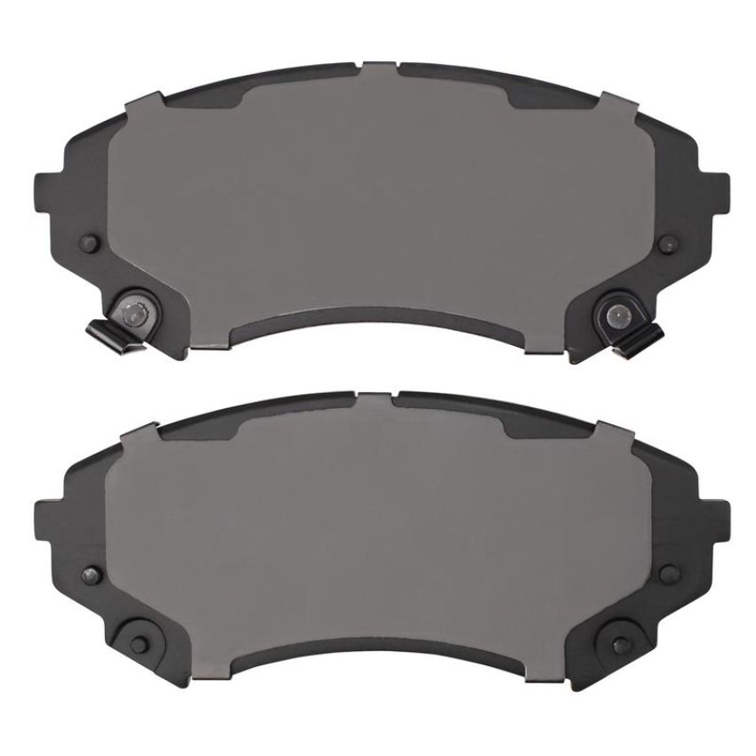 MPA 1003-1331M Quality-Built Black Series Semi-Metallic Brake Pads w/ Hardware