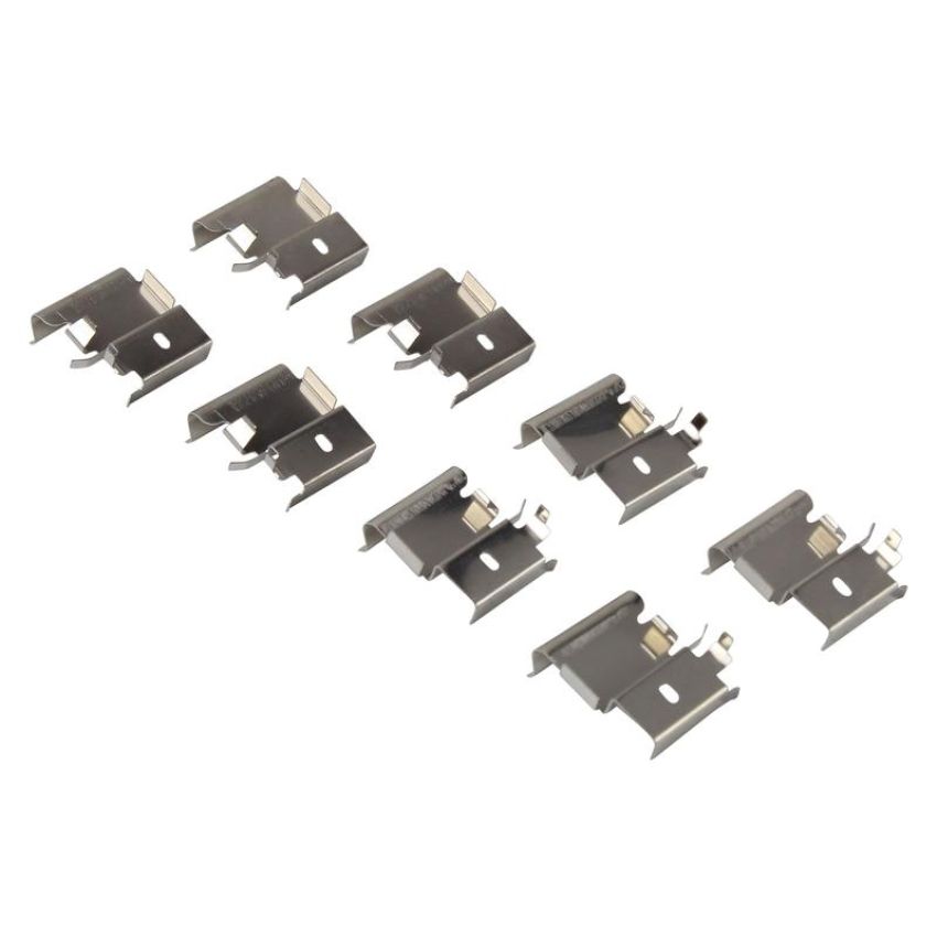 MPA 1003-1331M Quality-Built Black Series Semi-Metallic Brake Pads w/ Hardware
