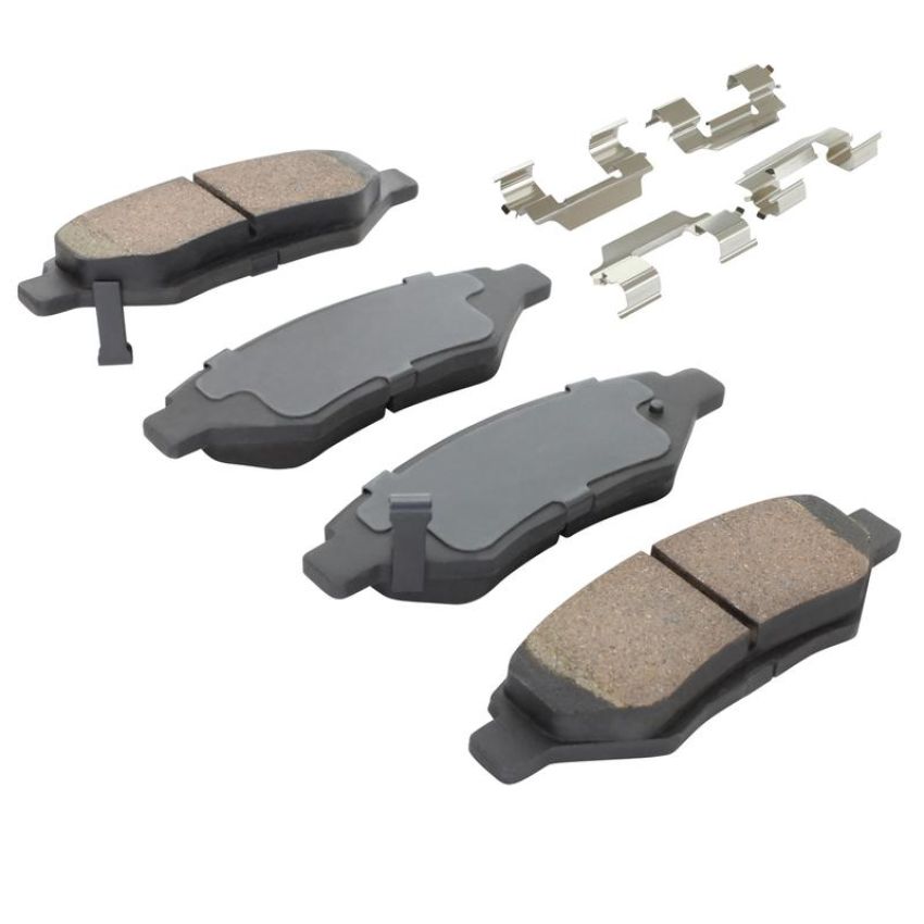 MPA 1003-1337C Quality-Built Black Series Ceramic Brake Pads w/ Hardware