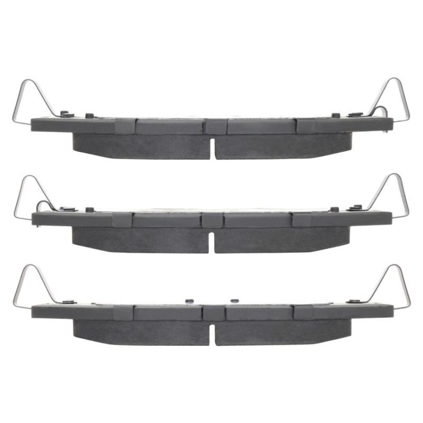 MPA 1003-1339C Quality-Built Black Series Ceramic Brake Pads w/ Hardware