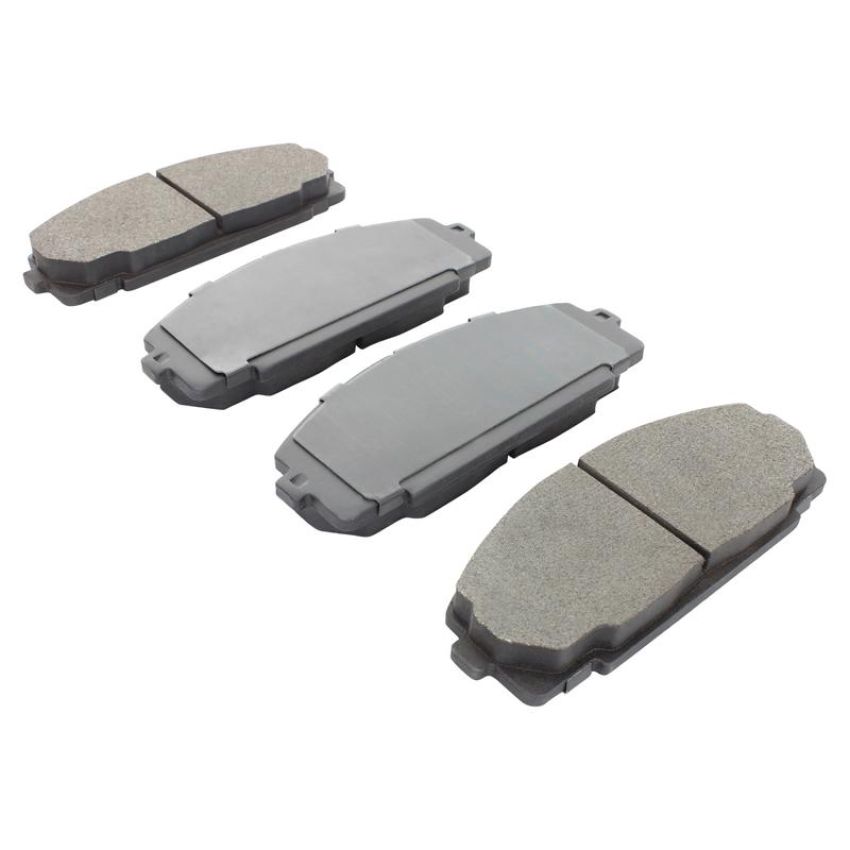 MPA 1003-1344M Quality-Built Black Series Semi-Metallic Brake Pads