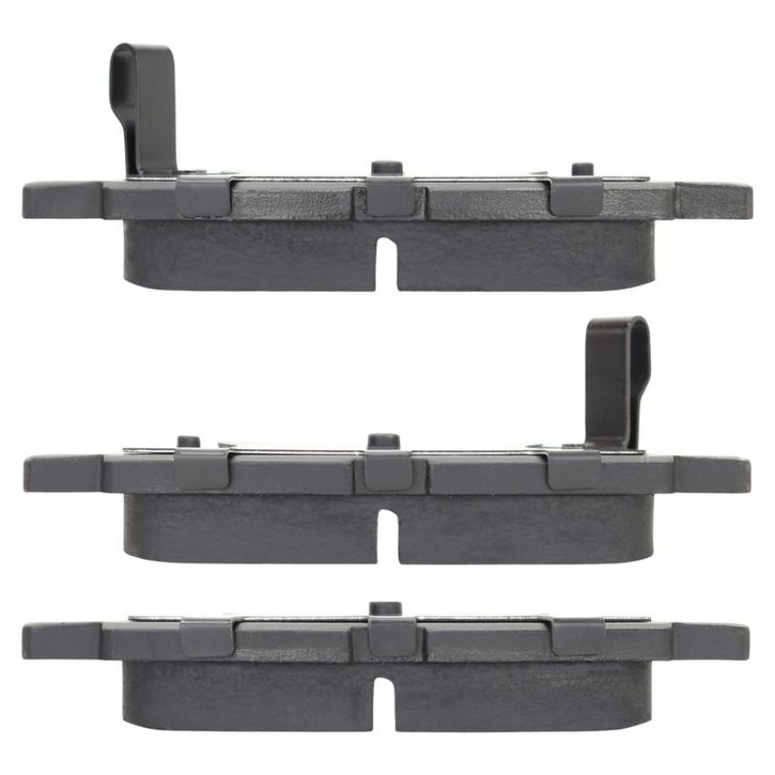 MPA 1003-1354AC Quality-Built Black Series Ceramic Brake Pads w/ Hardware