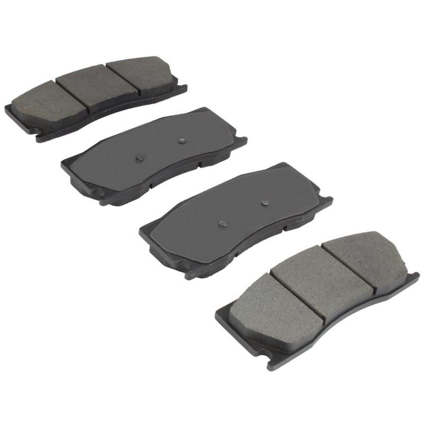 MPA 1003-1355M Quality-Built Black Series Semi-Metallic Brake Pads