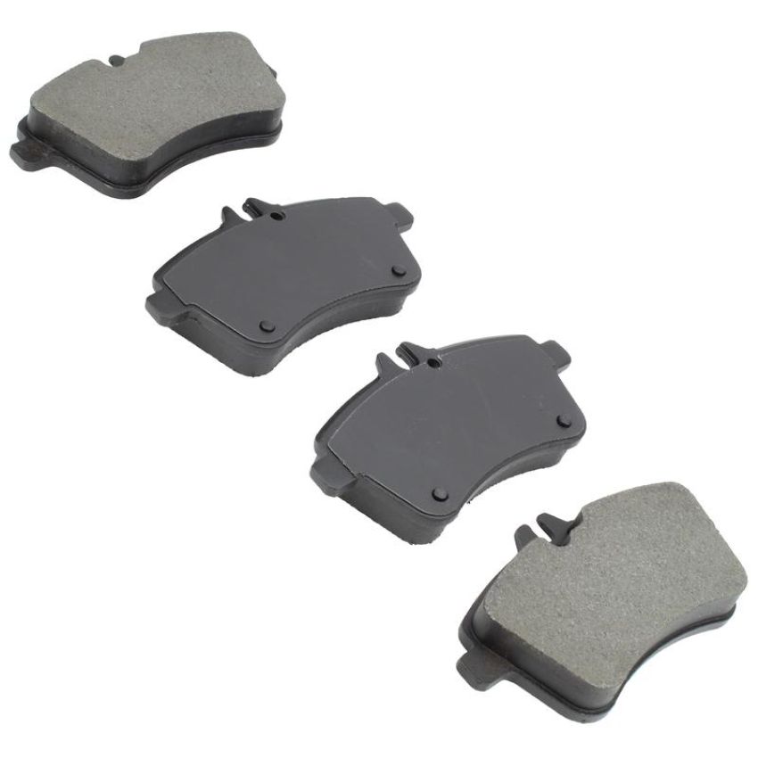 MPA 1003-1357M Quality-Built Black Series Semi-Metallic Brake Pads
