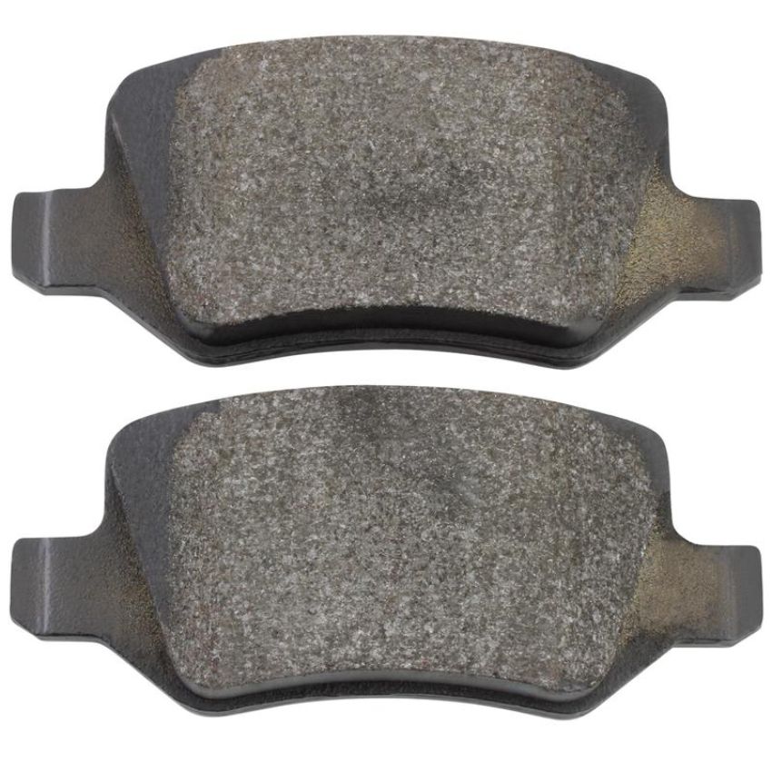 MPA 1003-1358M Quality-Built Black Series Semi-Metallic Brake Pads w/ Hardware
