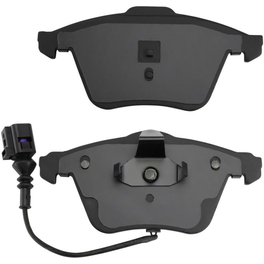 MPA 1003-1359M Quality-Built Black Series Semi-Metallic Brake Pads w/ Hardware