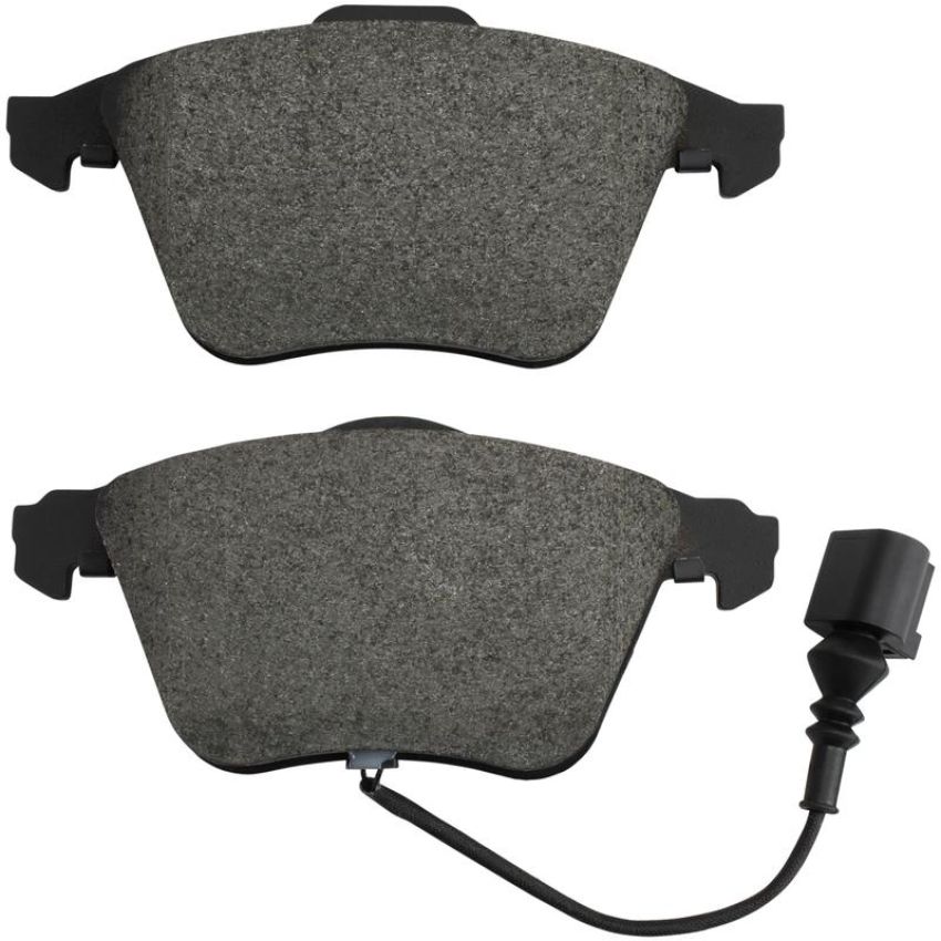 MPA 1003-1359M Quality-Built Black Series Semi-Metallic Brake Pads w/ Hardware
