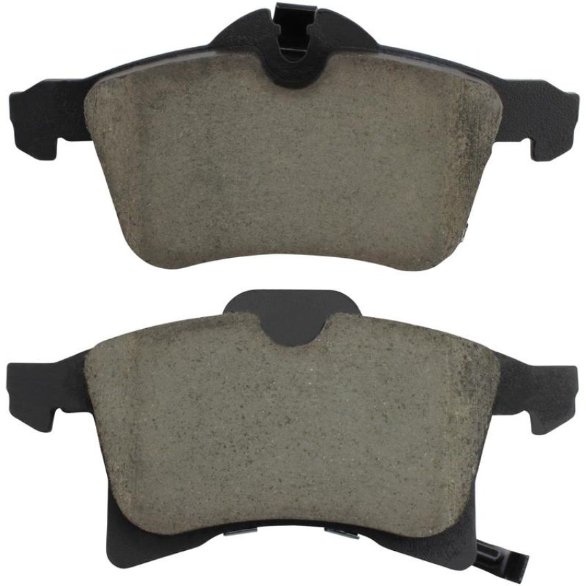 MPA 1003-1361C Quality-Built Black Series Ceramic Brake Pads w/ Hardware