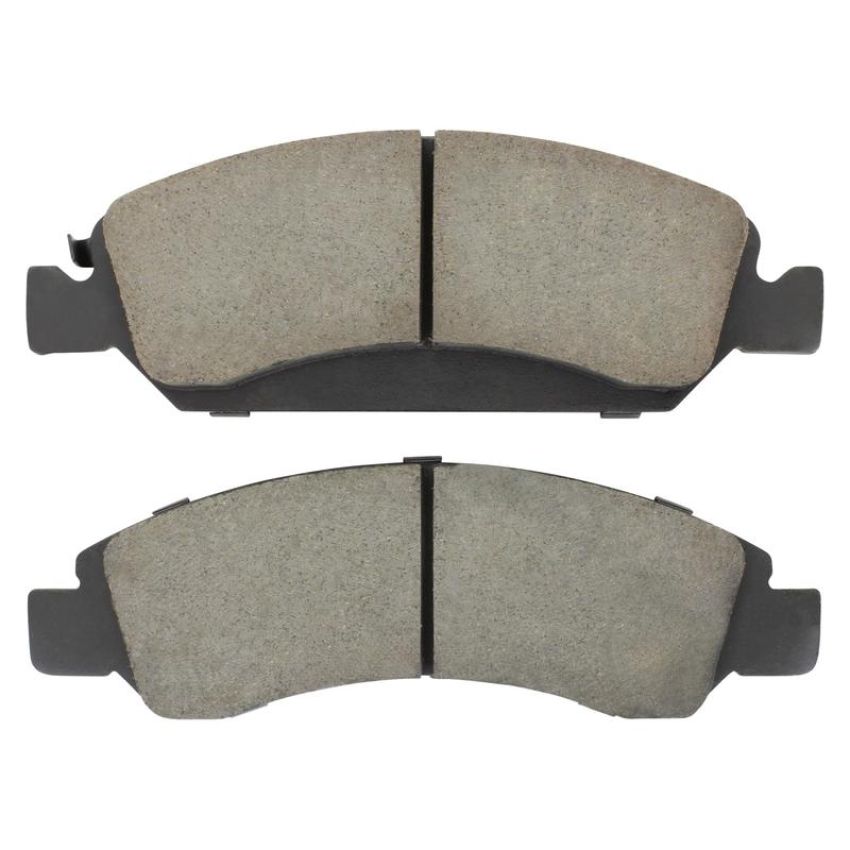 MPA 1003-1363C Quality-Built Black Series Ceramic Brake Pads w/ Hardware