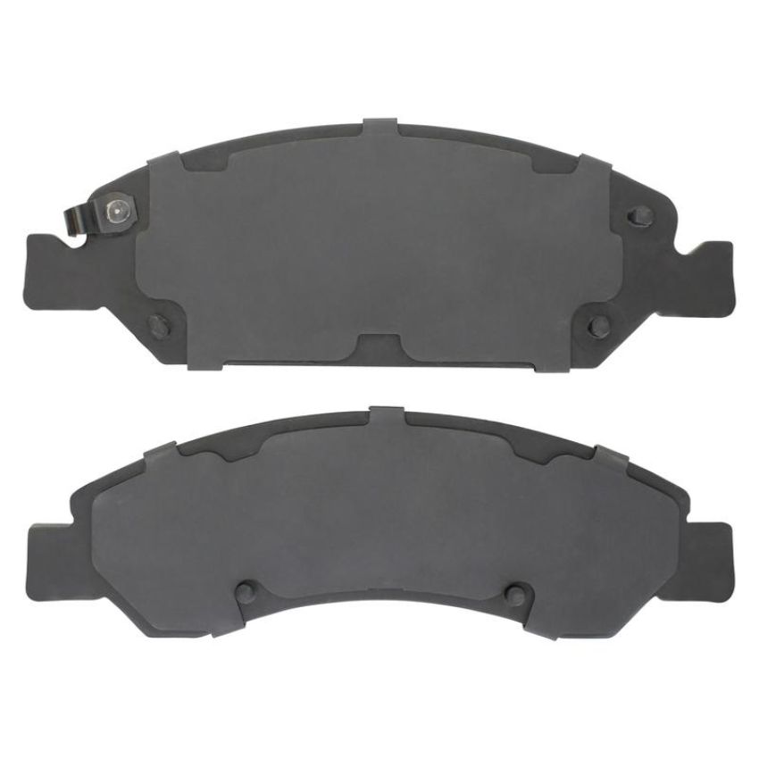 MPA 1003-1363M Quality-Built Black Series Semi-Metallic Brake Pads w/ Hardware