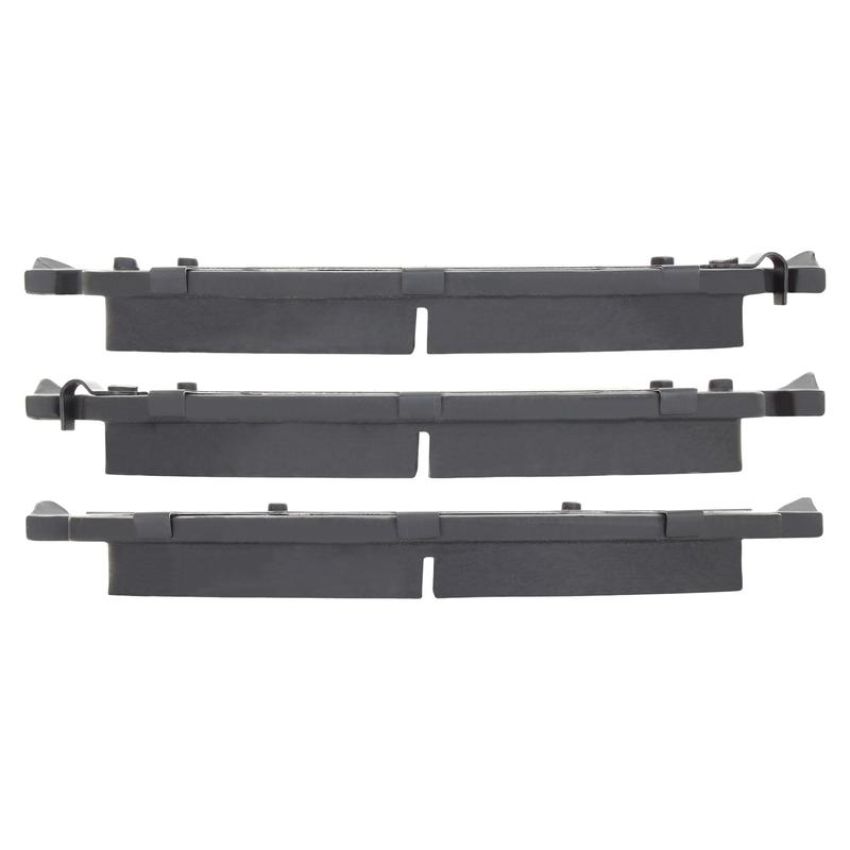 MPA 1003-1363M Quality-Built Black Series Semi-Metallic Brake Pads w/ Hardware