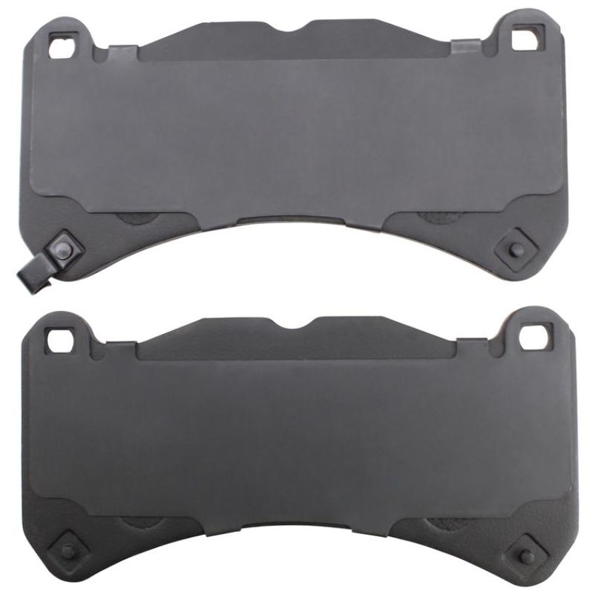 MPA 1003-1365M Quality-Built Black Series Semi-Metallic Brake Pads w/ Hardware