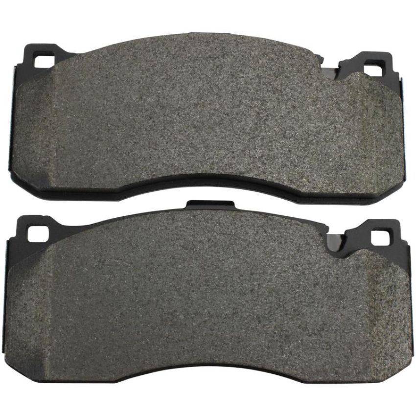 MPA 1003-1371M Quality-Built Black Series Semi-Metallic Brake Pads w/ Hardware