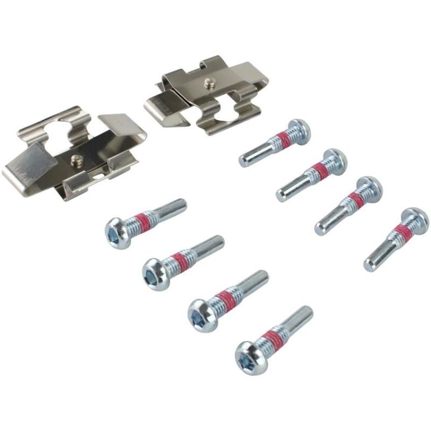 MPA 1003-1371M Quality-Built Black Series Semi-Metallic Brake Pads w/ Hardware