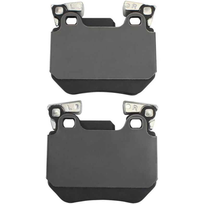 MPA 1003-1372C Quality-Built Black Series Ceramic Brake Pads w/ Hardware