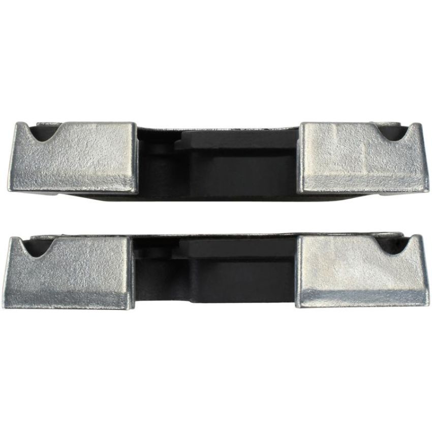 MPA 1003-1372M Quality-Built Black Series Semi-Metallic Brake Pads w/ Hardware