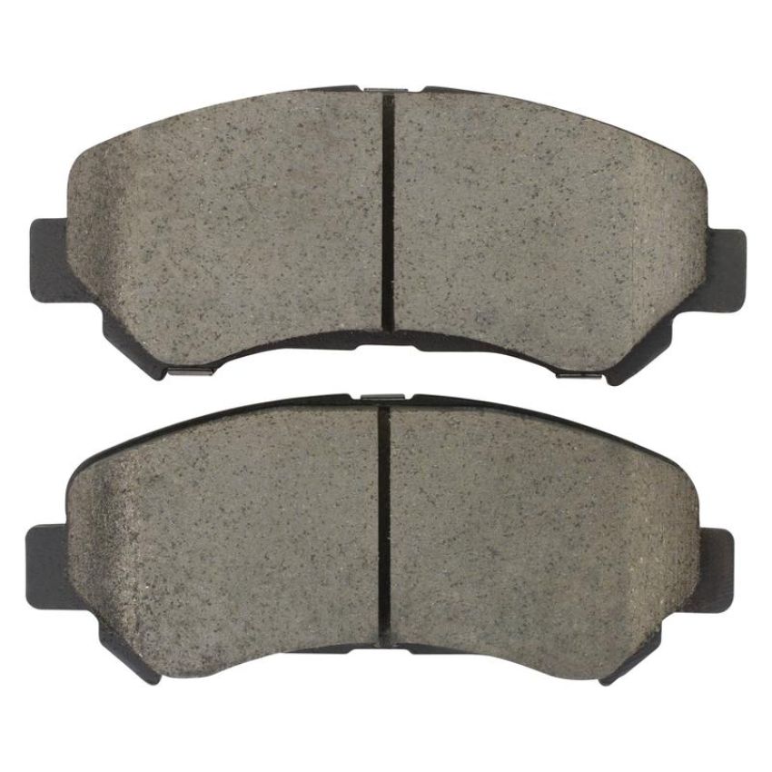 MPA 1003-1374C Quality-Built Black Series Ceramic Brake Pads w/ Hardware