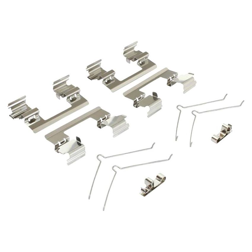 MPA 1003-1374C Quality-Built Black Series Ceramic Brake Pads w/ Hardware