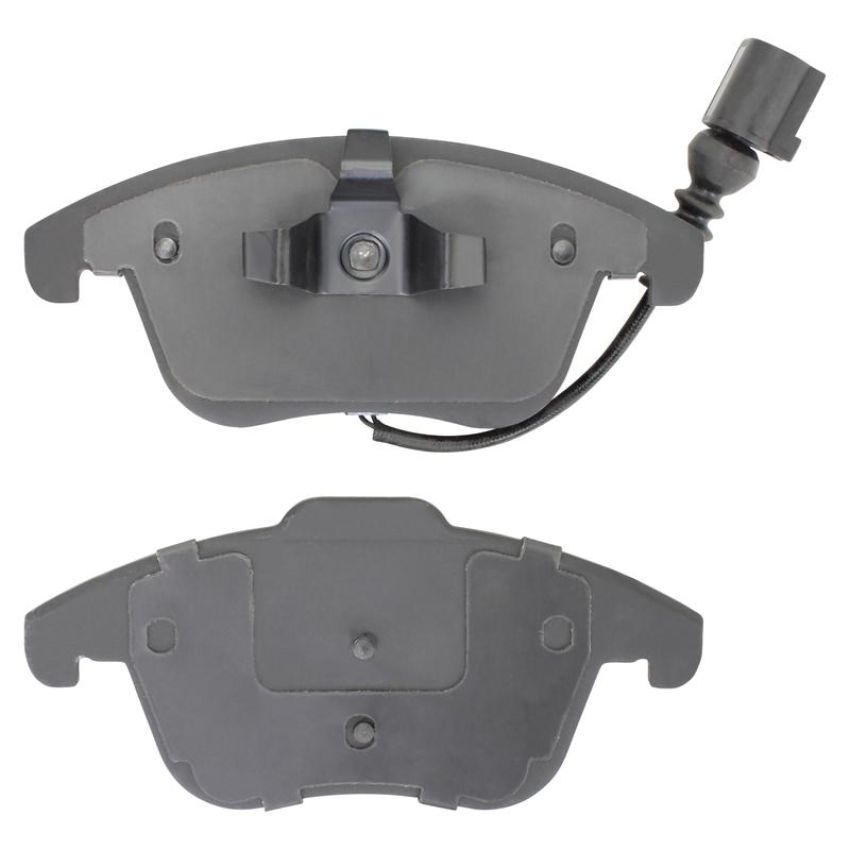 MPA 1003-1375C Quality-Built Black Series Ceramic Brake Pads w/ Hardware