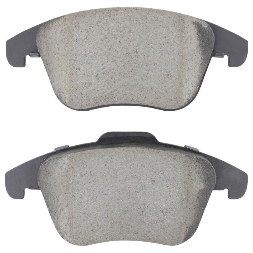 MPA 1003-1375C Quality-Built Black Series Ceramic Brake Pads w/ Hardware