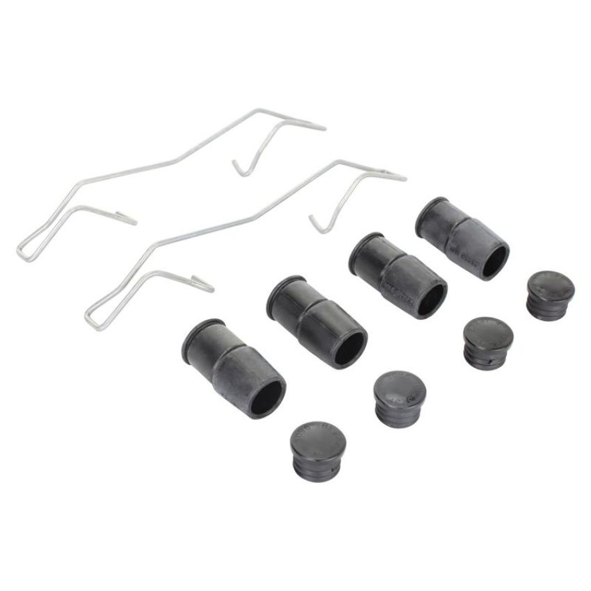 MPA 1003-1375C Quality-Built Black Series Ceramic Brake Pads w/ Hardware
