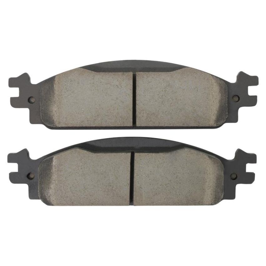 MPA 1003-1376M Quality-Built Black Series Semi-Metallic Brake Pads w/ Hardware