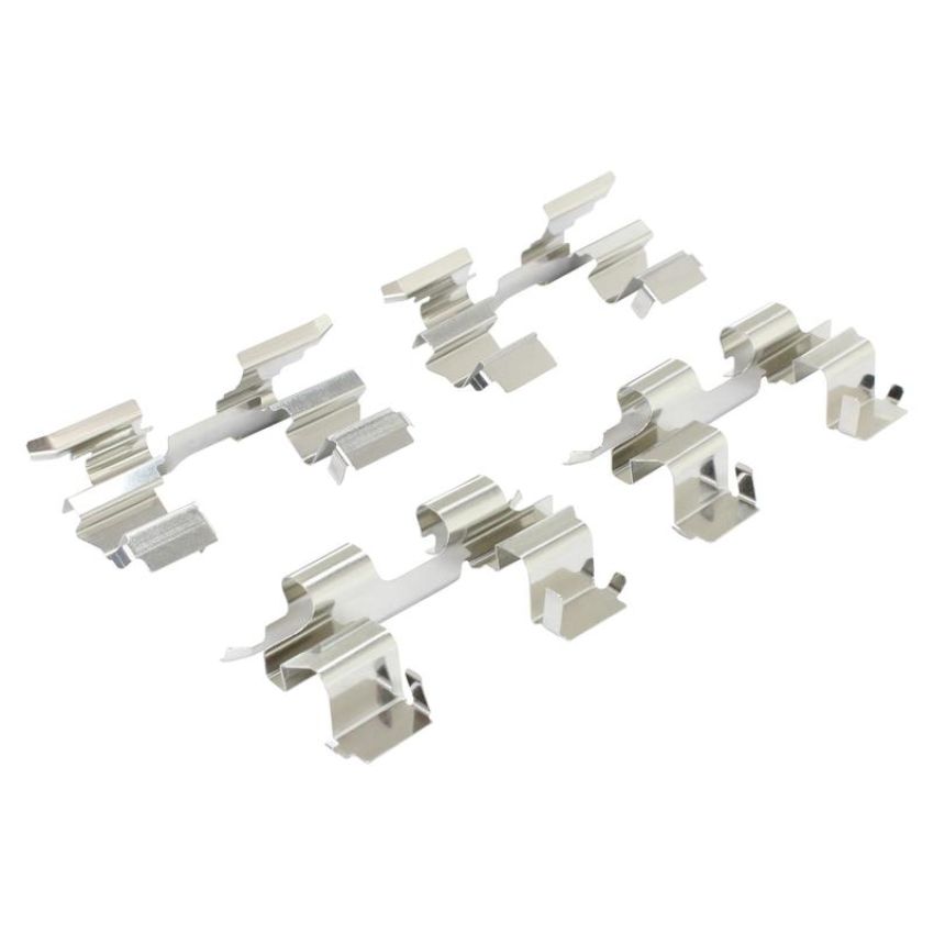 MPA 1003-1376M Quality-Built Black Series Semi-Metallic Brake Pads w/ Hardware