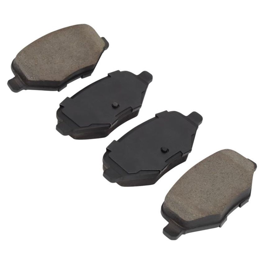 MPA 1003-1377AC Quality-Built Black Series Ceramic Brake Pads w/ Hardware