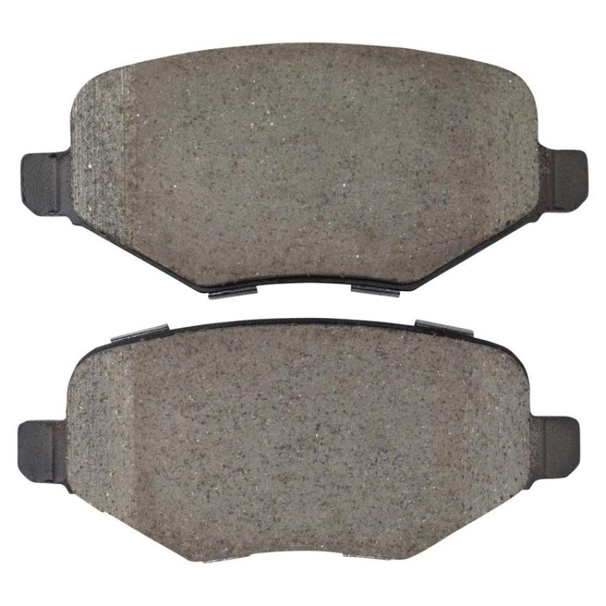 MPA 1003-1377AC Quality-Built Black Series Ceramic Brake Pads w/ Hardware