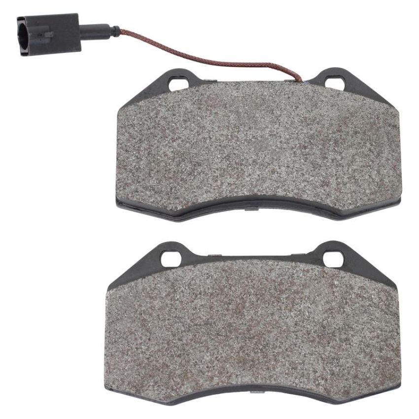 MPA 1003-1379AM Quality-Built Black Series Semi-Metallic Brake Pads w/ Hardware