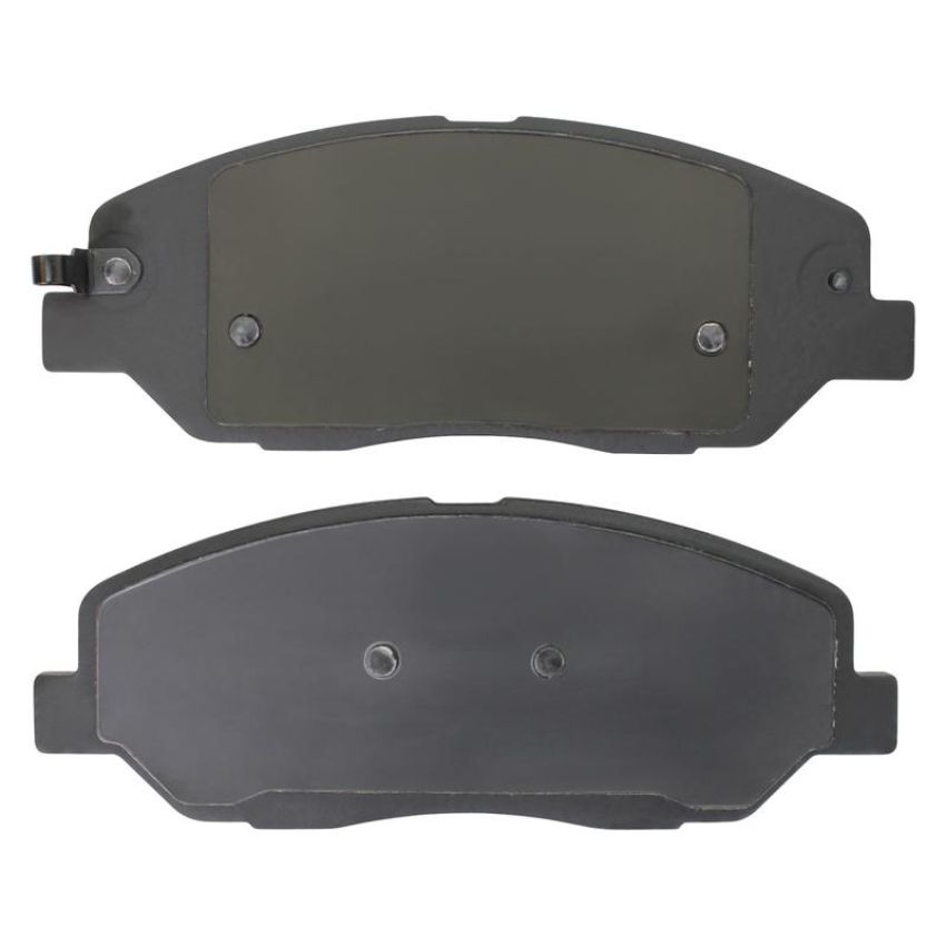 MPA 1003-1384C Quality-Built Black Series Ceramic Brake Pads w/ Hardware