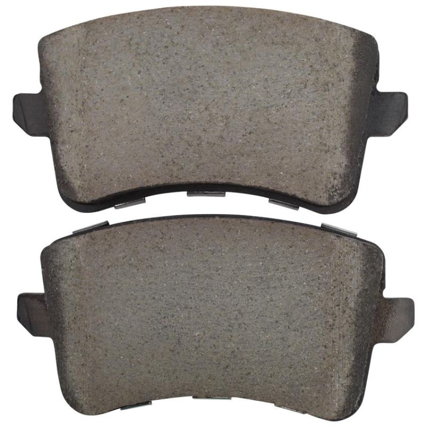 MPA 1003-1386AC Quality-Built Black Series Ceramic Brake Pads w/ Hardware