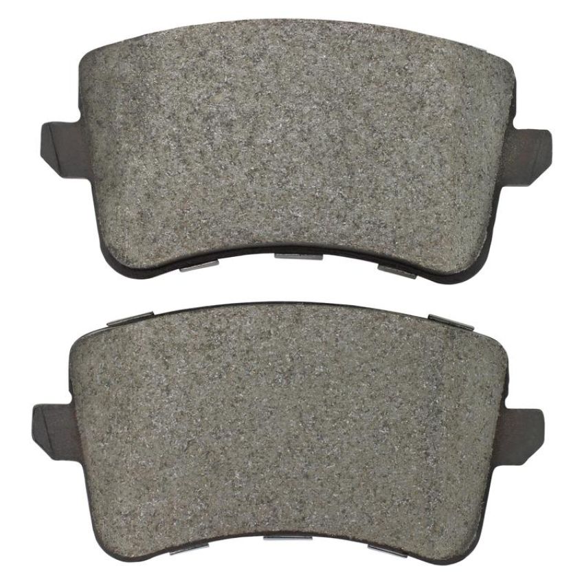 MPA 1003-1386AM Quality-Built Black Series Semi-Metallic Brake Pads w/ Hardware