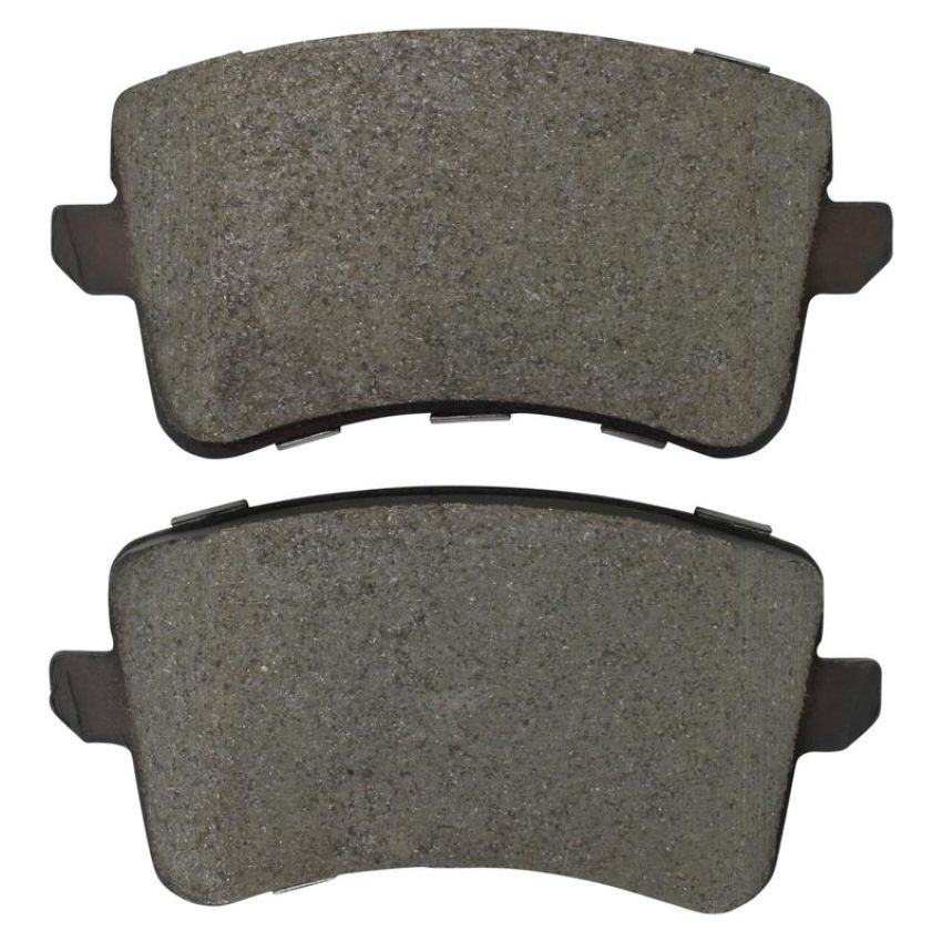 MPA 1003-1386C Quality-Built Black Series Ceramic Brake Pads w/ Hardware