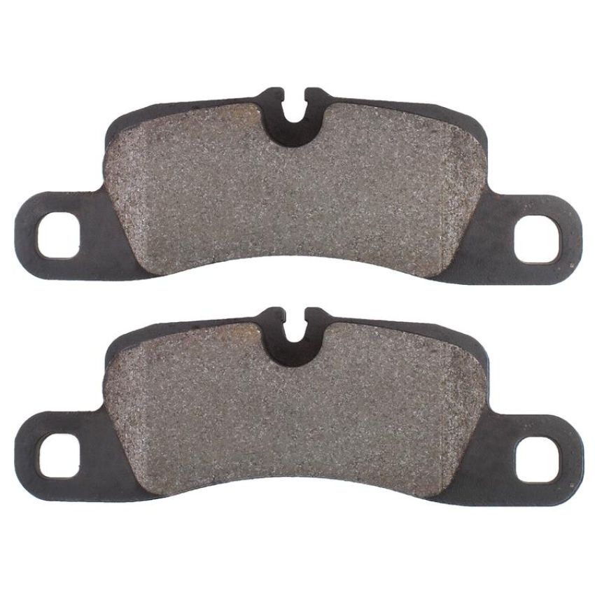 MPA 1003-1390AM Quality-Built Black Series Semi-Metallic Brake Pads w/ Hardware