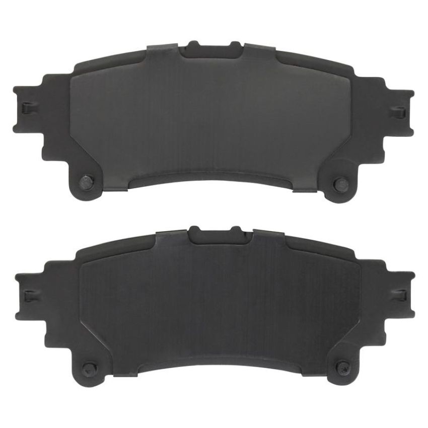 MPA 1003-1391C Quality-Built Black Series Ceramic Brake Pads w/ Hardware
