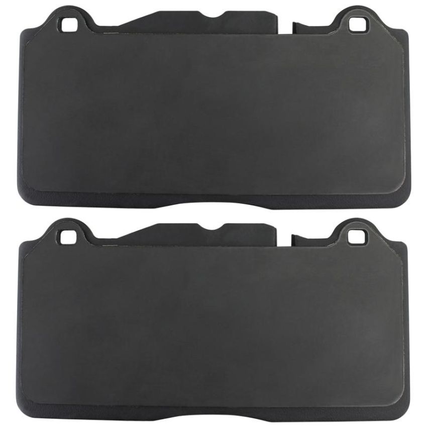 MPA 1003-1395M Quality-Built Black Series Semi-Metallic Brake Pads w/ Hardware