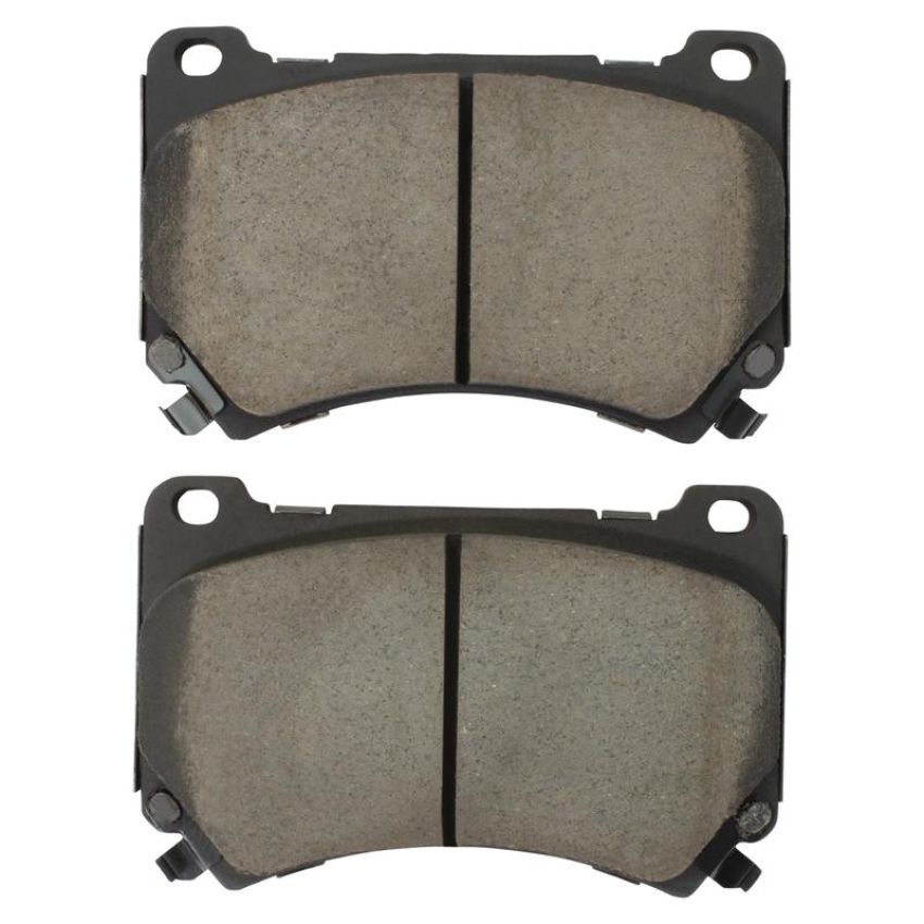 MPA 1003-1396C Quality-Built Black Series Ceramic Brake Pads w/ Hardware