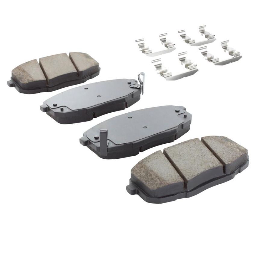 MPA 1003-1397AC Quality-Built Black Series Ceramic Brake Pads w/ Hardware
