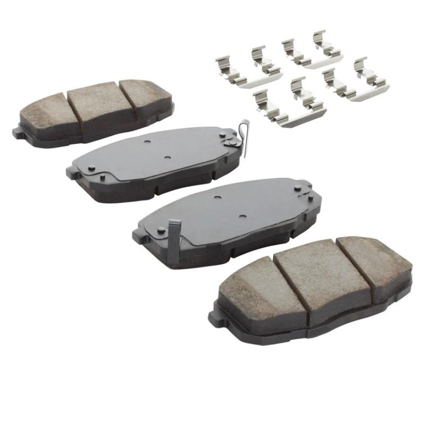 MPA 1003-1397BC Quality-Built Black Series Ceramic Brake Pads w/ Hardware