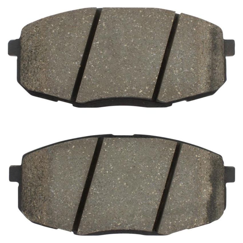 MPA 1003-1397C Quality-Built Black Series Ceramic Brake Pads w/ Hardware