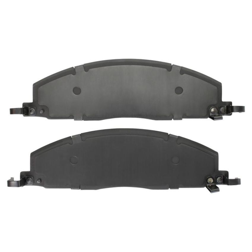 MPA 1003-1400M Quality-Built Black Series Semi-Metallic Brake Pads w/ Hardware