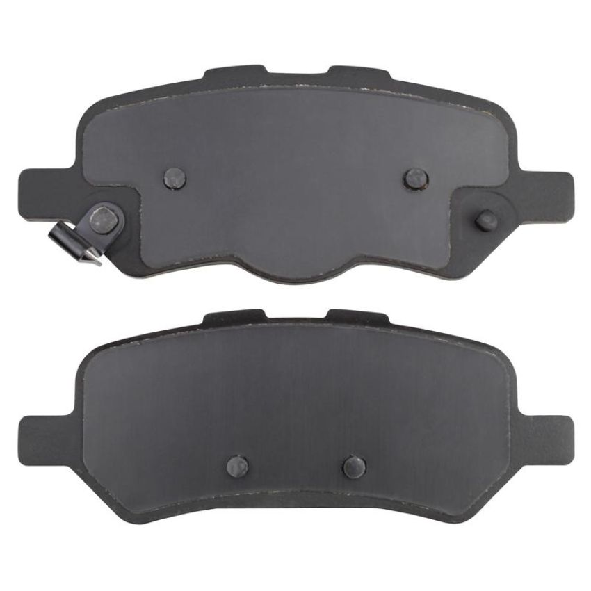 MPA 1003-1402C Quality-Built Black Series Ceramic Brake Pads w/ Hardware