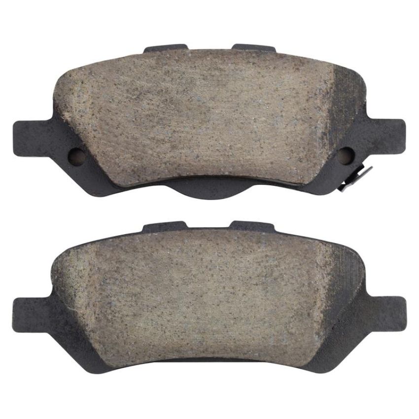 MPA 1003-1402C Quality-Built Black Series Ceramic Brake Pads w/ Hardware